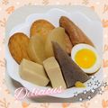 ぱふ's cooksnap of when they made だしのきいたおでん.