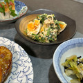 だりりラブ's cooksnap of when they made ほうれん草と卵とツナのごま味噌マヨサラダ.