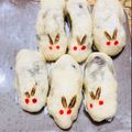 ボブナナ's cooksnap of when they made うさぎのお月見まんじゅう♪.