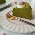 yocchi2109's cooksnap of when they made 桜と濃い抹茶のガトーショコラ.