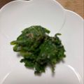 ゆうママst's cooksnap of when they made わさび菜のおひたし.