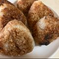 papikun's cooksnap of when they made ＊グリルで簡単！田舎の焼きおにぎり＊.