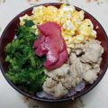 あにー's cooksnap of when they made 鶏そぼろの三色丼.