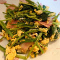 レモンパッソ's cooksnap of when they made 簡単♡ほうれん草とベーコンの卵マヨ炒め.
