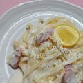 ma38sa☆'s cooksnap of when they made 生レモンのクリームパスタ♪爽快.