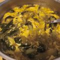 子供たちは将棋に夢中's cooksnap of when they made チンゲン菜と卵のトロトロスープ.