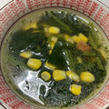 pisutatiyo's cooksnap of when they made ほうれん草とコーンのスープ.