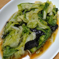 ナーちゃん's cooksnap of when they made 減塩☆レタスと海苔のオイスターソース炒め.