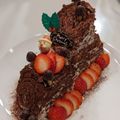 ちゃんココ☆'s cooksnap of when they made ブッシュドノエルonきのこの山.