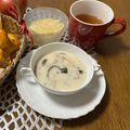yesmama's cooksnap of when they made あったまる～♪たっぷりキノコのチャウダー.