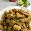 るるる☆みい's cooksnap of when they made オクラの唐揚げ♪簡単で美味しい♡.