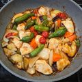 クックパパット's cooksnap of when they made フライパン一つで簡単！揚げない酢鶏.