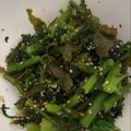 チャレンジすーちゃん's cooksnap of when they made 春菊とのりのナムル.