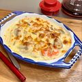 Etsu☆ko's cooksnap of when they made パンdeグラタン　☆シチューをリメイク☆.