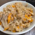 ゆるмαмα's cooksnap of when they made まいたけの炊き込みご飯.