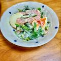 ねっちゃんっ's cooksnap of when they made ほうれん草と半熟玉子とベーコンのサラダ.
