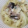 クックM96XDX☆'s cooksnap of when they made 鯖缶と丸ごとキャベツdeヘルシー鍋♡.