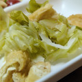 あゆたっくん's cooksnap of when they made ＊簡単あと一品＊キャベツと油揚の白だし煮.