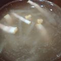 ぐみよー's cooksnap of when they made ✿大根とベーコンのコンソメスープ✿.