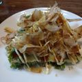 ばたみそーぱん☆'s cooksnap of when they made 米粉で作る☆竹輪入り大阪ねぎ焼き。.