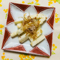 チェックのミニくま's cooksnap of when they made 長芋 の 醤油麹 わさび和え.