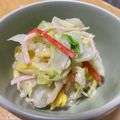 kico's cooksnap of when they made 【楽めし】白菜とカニカマのサラダ２.