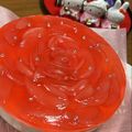 ☆☆ゆーとら☆☆'s cooksnap of when they made 桃のお花のレアチーズケーキ.