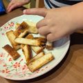 pnyo's cooksnap of when they made サクサク簡単！パン耳ラスク☆.