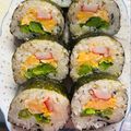 くりすたるけいこ's cooksnap of when they made お花見に簡単太巻き&おにぎり.