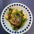 とらこ's cooksnap of when they made 簡単に一品【小松菜と竹輪のだし醤油炒め】.