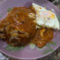 SODAsky's cooksnap of when they made 超絶品＊簡単＊煮込みハンバーグ♬.