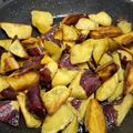 きくまみー's cooksnap of when they made 揚げ焼きで簡単♡カリホクッな大学芋.