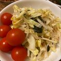 こうせい(=ﾟωﾟ)ﾉ's cooksnap of when they made 春キャベツと新玉ねぎのサラダ.