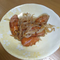 えりこ82☆'s cooksnap of when they made 簡単～♪ウインナーともやしの粒マス炒め　.
