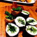 木漏れ日の台所's cooksnap of when they made 三つ葉とクリームチーズのり巻き♪.