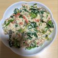 みるく大福's cooksnap of when they made *:.ღ.小松菜の白和え.ღ .:*.