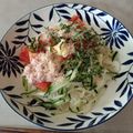 aromatico's cooksnap of when they made ツナとトマトのぶっかけそうめん 何食べ.