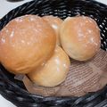 nanackey's cooksnap of when they made 手ごね5分♬もちふわ米粉入り丸パン.