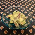 龍青空ママ's cooksnap of when they made 薩摩芋とアボカドとクリームチーズのサラダ.