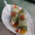 LOVEのこ's cooksnap of when they made きゅうりで巻く鶏むね＆梅の彩り和風ロール.