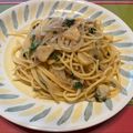 こっぷぽ～ん's cooksnap of when they made ツナと大葉のガーリックぱすた.