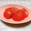 のんべぇヒロ's cooksnap of when they made トマトのサラダ～岩塩添え.