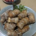 わかポン☆'s cooksnap of when they made 豆腐の肉巻き！豚ばら薄切りde豚の角煮.