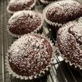 anela714's cooksnap of when they made シンプル☆米粉のダブルチョコマフィン.