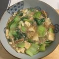 じいじい毎日挑戦's cooksnap of when they made 青梗菜と豆腐とかにかまのうま煮.