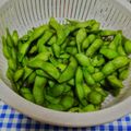 ととろ＆めい's cooksnap of when they made 美味しい☆枝豆の茹で方.