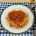 にきけん's cooksnap of when they made ミートソース☆パスタ.