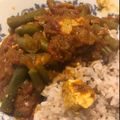 ミルクボール's cooksnap of when they made 厚揚げとインゲンのスパイスカレー.