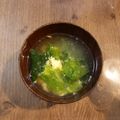 クックL8U9HI☆'s cooksnap of when they made ウェイパーで✩春キャベツとたまごのスープ.