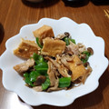 ramieru's cooksnap of when they made 豚肉とピーマンと厚揚げ和風炒め.